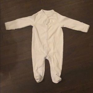 Footed Ralph Lauren baby sleeper